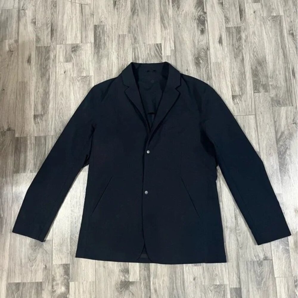 Lululemon New Venture Blazer Coat Jacket CCNY Classic Navy Blue Men's Size L